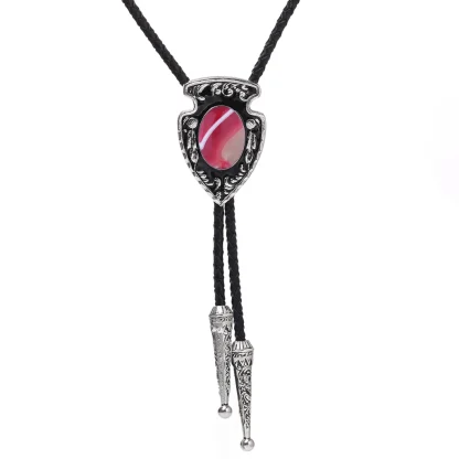 Elegant Bolo Tie with Vintage-style Design - Image 11