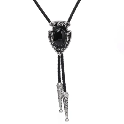 Elegant Bolo Tie with Vintage-style Design - Image 3