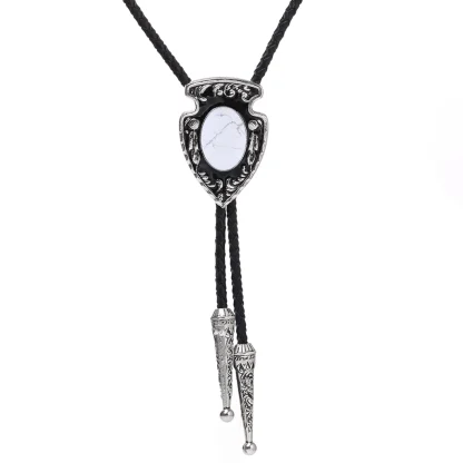 Elegant Bolo Tie with Vintage-style Design - Image 9