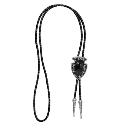 Elegant Bolo Tie with Vintage-style Design - Image 4