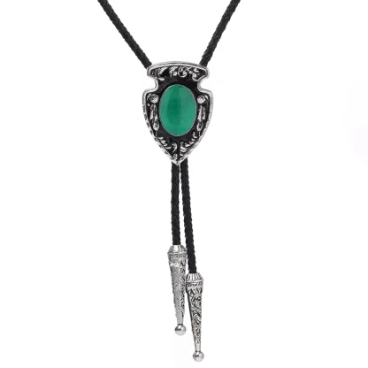 Elegant Bolo Tie with Vintage-style Design - Image 7