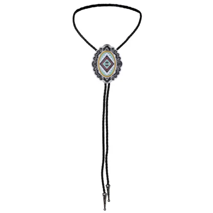 Retro Western Tie with Silhouette Scorpion - Image 15