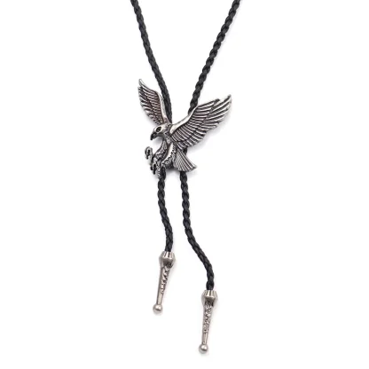 Vintage-inspired Camera Pendant Bolo Tie - Image 10