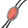 Luxury Gemstone-like Bolo Tie with Oval Shaped - Image 7