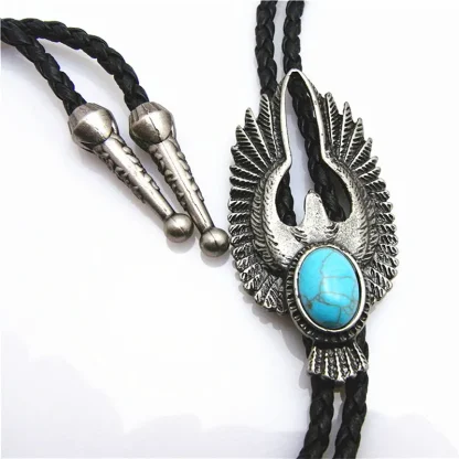 Animal Western Tie with Flying Wings Design - Image 3