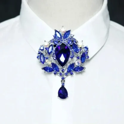 Luxury Bolo Tie with Rhinestone-inpsired Decor - Image 7