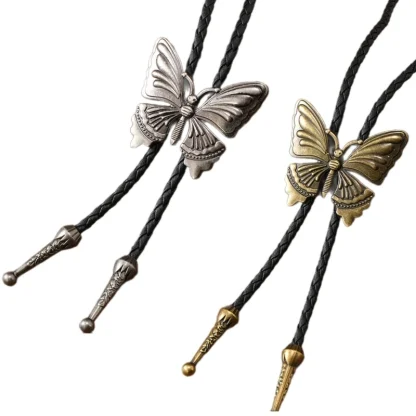 Butterfly Buckle Bolo Tie for Formal Events - Image 5