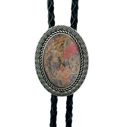 Turquoise Color Bolo Tie for Formal Events - Image 13