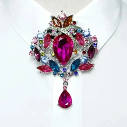 Luxury Bolo Tie with Rhinestone-inpsired Decor