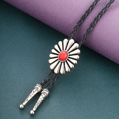 Asymmetrical Oval Shaped Bolo Tie - Image 7