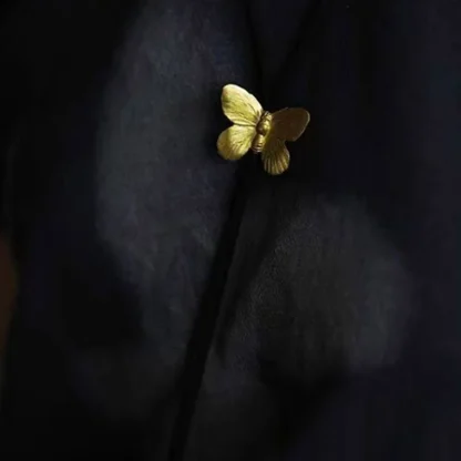 Simple Bolo Tie with Butterfly Shape Pendant - Image 5
