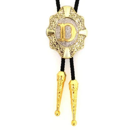 Luxury Western Tie with Initial Letter - Image 7