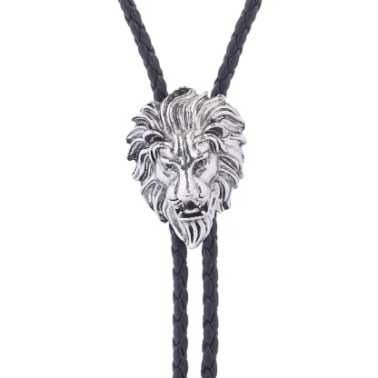 Creative Lion Head Western Tie