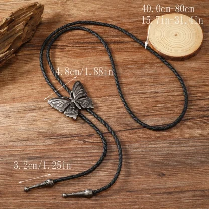 Butterfly Buckle Bolo Tie for Formal Events - Image 10