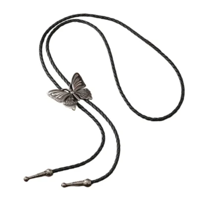 Butterfly Buckle Bolo Tie for Formal Events - Image 2