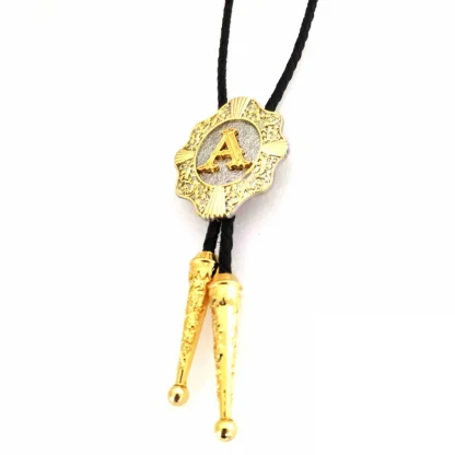 Luxury Western Tie with Initial Letter - Image 4