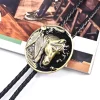 Bold Western Tie with Embossed Horse Head - Image 5
