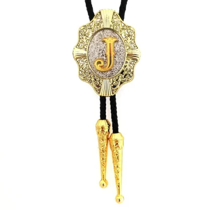 Luxury Western Tie with Initial Letter - Image 13
