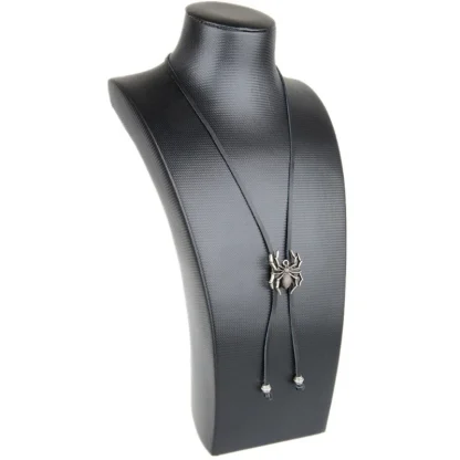 Adjustable Bolo Tie with Spider Shaped Pendant - Image 4