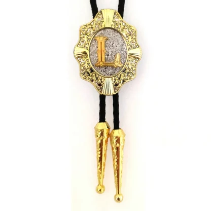 Luxury Western Tie with Initial Letter - Image 15