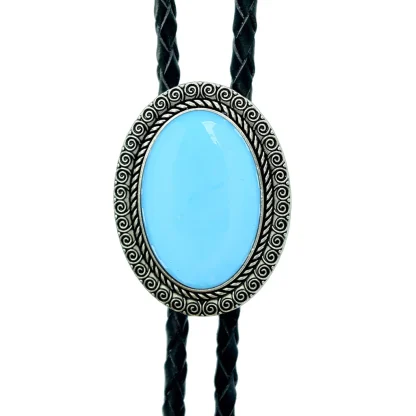 Turquoise Color Bolo Tie for Formal Events