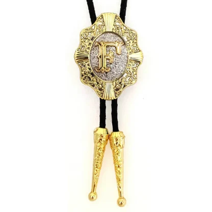 Luxury Western Tie with Initial Letter - Image 9