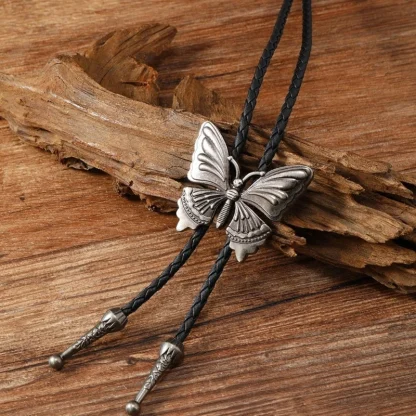 Butterfly Buckle Bolo Tie for Formal Events - Image 8