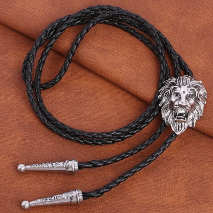 Creative Lion Head Western Tie - Image 6
