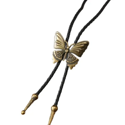 Butterfly Buckle Bolo Tie for Formal Events - Image 4
