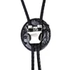Bold Western Tie with Embossed Horse Head - Image 2