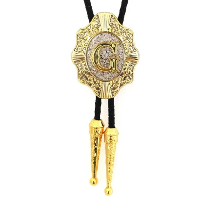 Luxury Western Tie with Initial Letter - Image 10