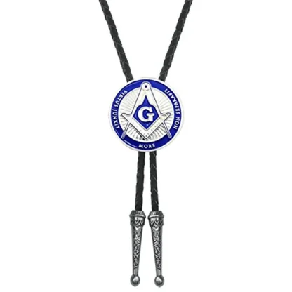 Round Western Tie with Stylish Design - Image 2