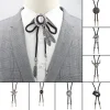 Cowboy Hat Bolo Tie with Feather Charm - Image 6