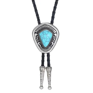 Turquoise Color Formal Bolo Tie