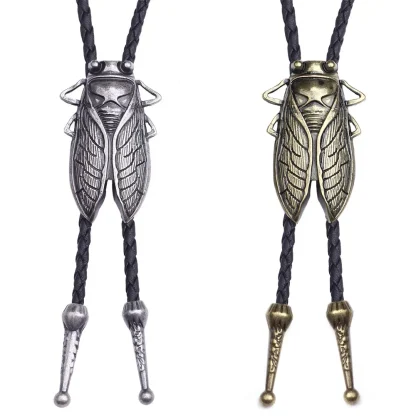 Casual Bolo Tie Insect Shaped Pendant - Image 5