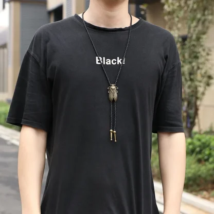 Casual Bolo Tie Insect Shaped Pendant - Image 4
