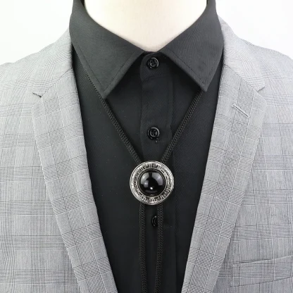 Vintage-inspired Bolo Tie for Formal Events - Image 4