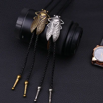 Casual Bolo Tie Insect Shaped Pendant - Image 2