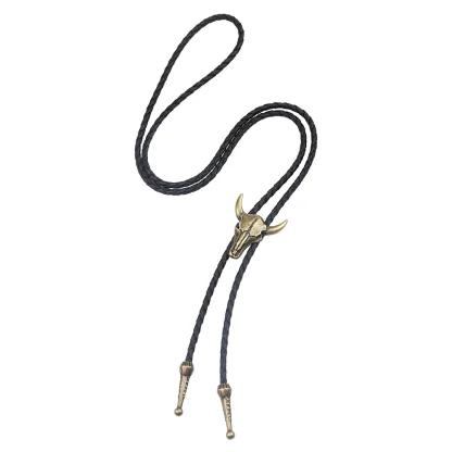 Cow Head Casual Western Bolo Tie